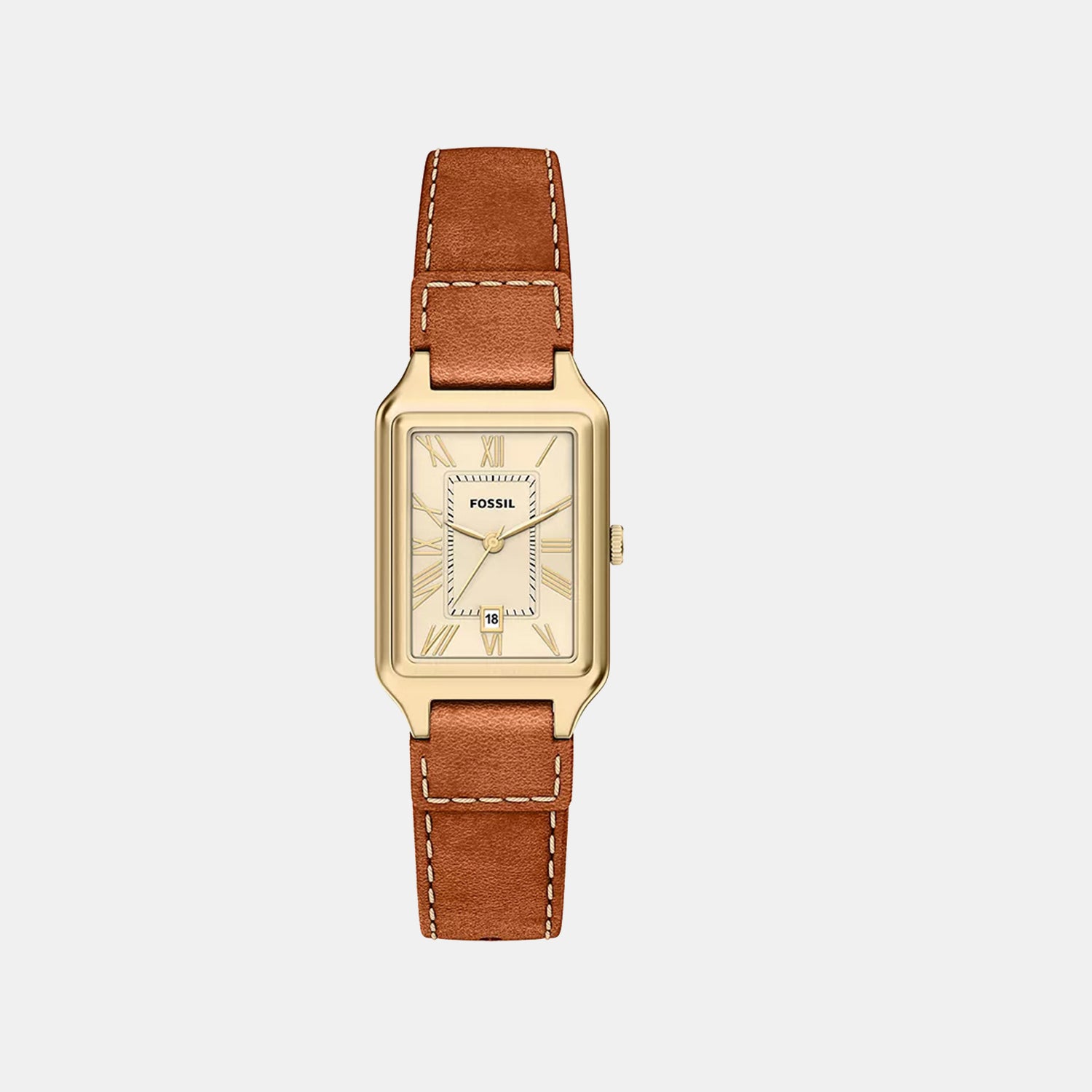 Raquel Women Quartz Cream Dial Analog Leather Watch ES5504