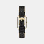 Raquel Women Quartz Cream Dial Analog Leather Watch ES5505