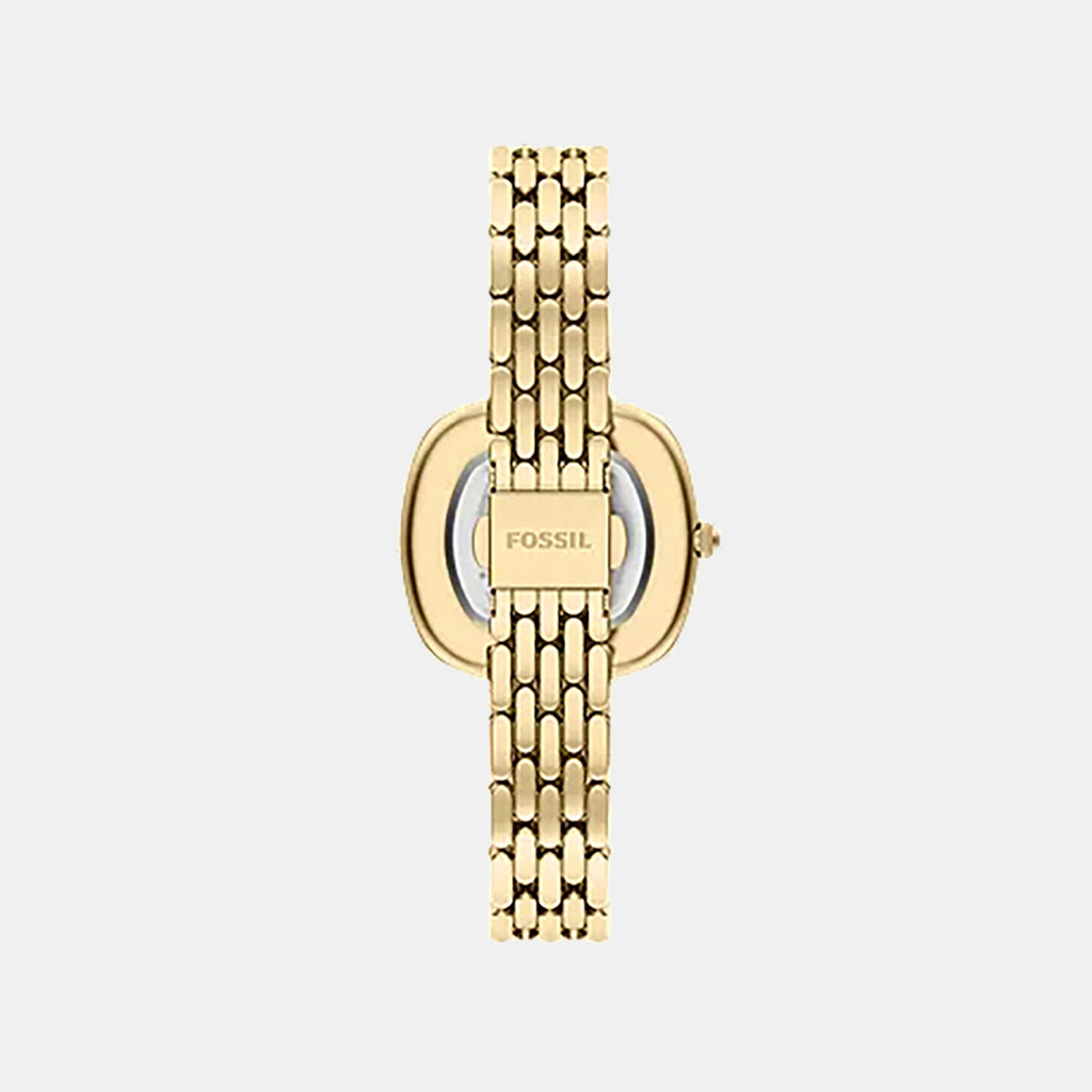 Emerson Women Quartz Gold Dial Analog Stainless Steel Watch ES5506