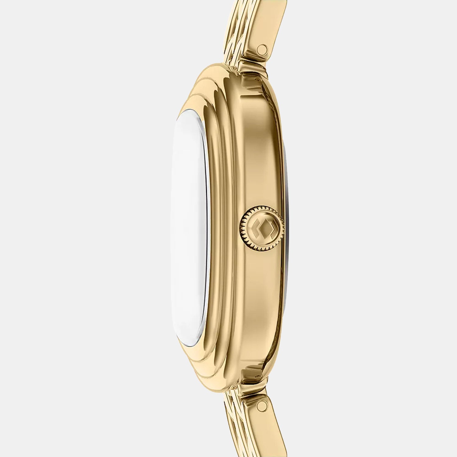 Emerson Women Quartz Gold Dial Analog Stainless Steel Watch ES5506