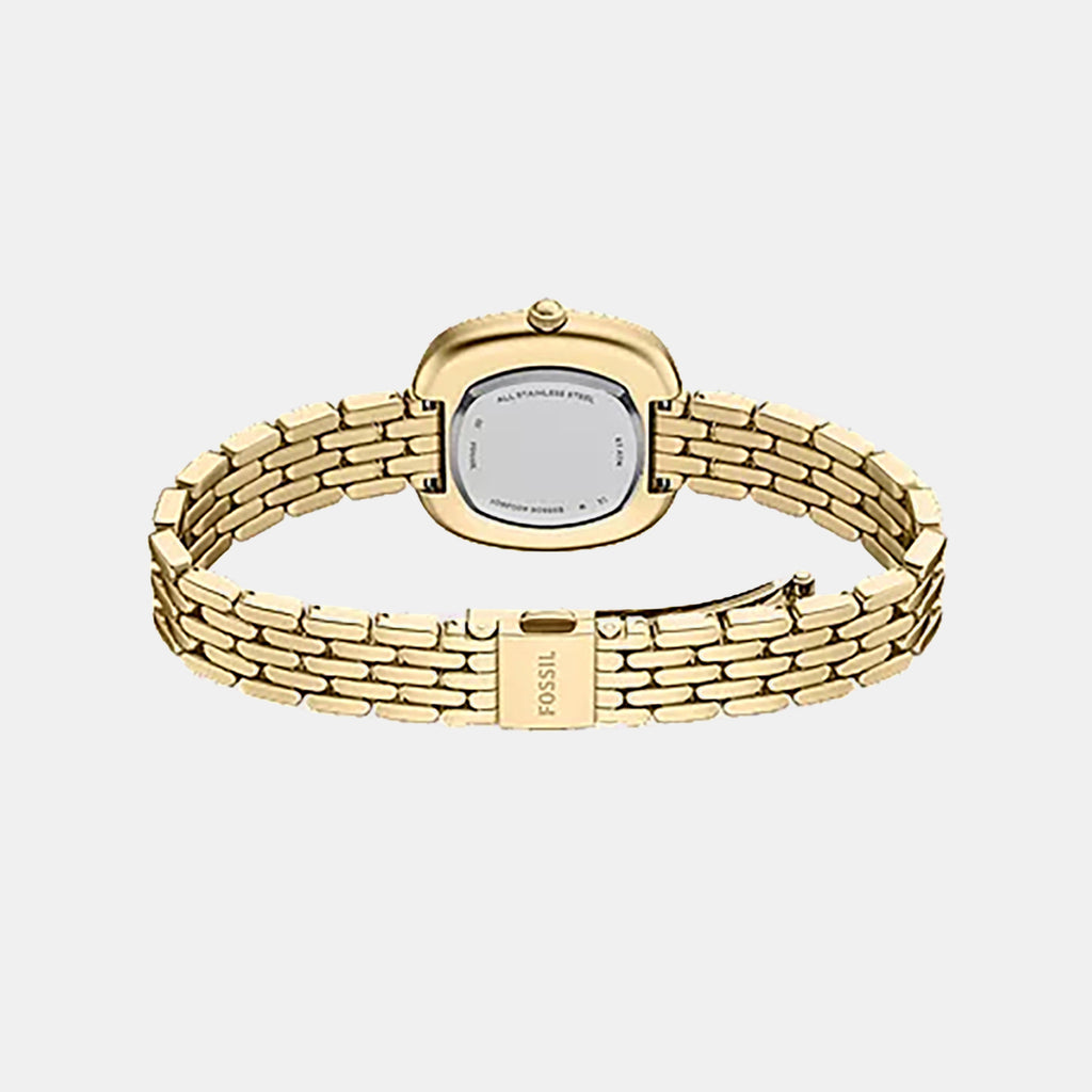 Emerson Women Quartz Gold Dial Analog Stainless Steel Watch ES5506