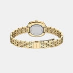 Emerson Women Quartz Gold Dial Analog Stainless Steel Watch ES5506