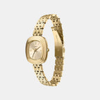 Emerson Women Quartz Gold Dial Analog Stainless Steel Watch ES5506