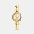 Emerson Women Quartz Gold Dial Analog Stainless Steel Watch ES5506