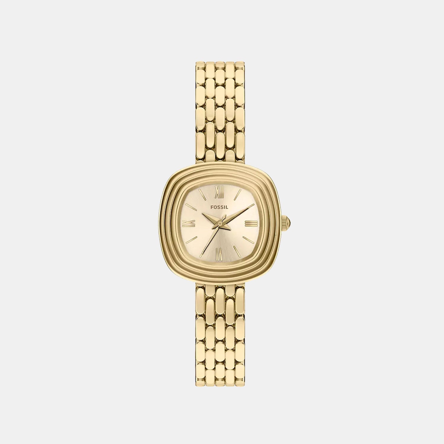 Emerson Women Quartz Gold Dial Analog Stainless Steel Watch ES5506