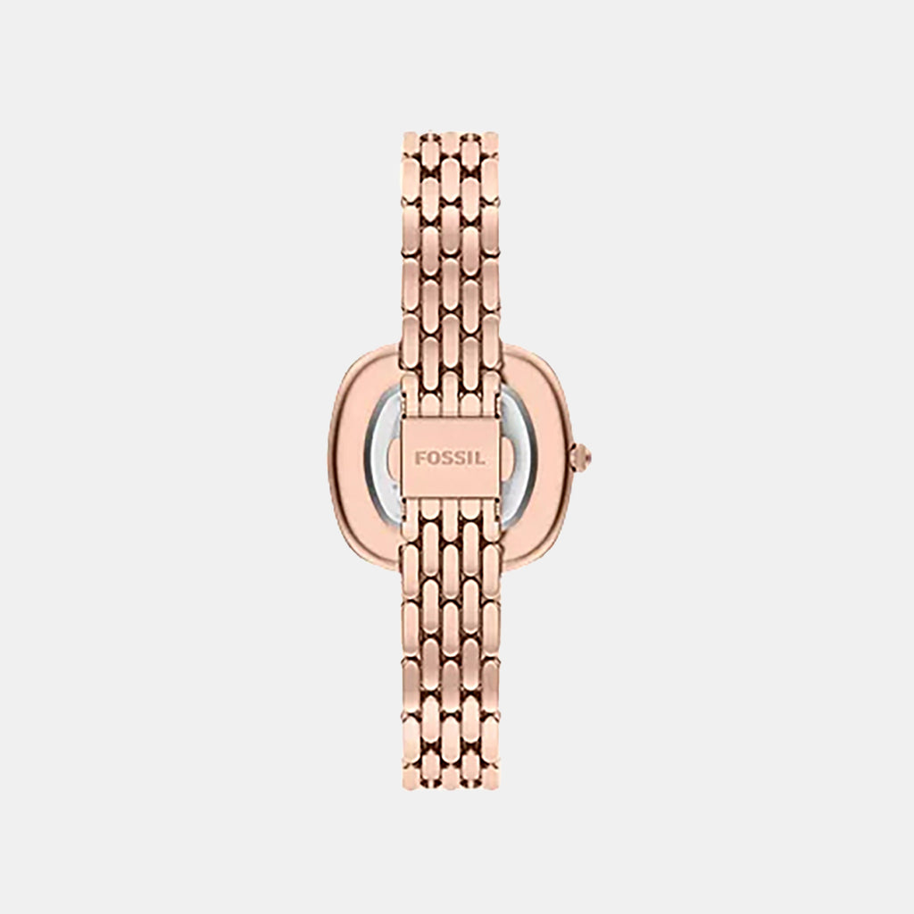 Emerson Women Quartz Rose Gold Dial Analog Stainless Steel Watch ES5507