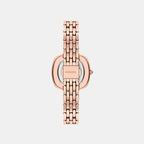 Emerson Women Quartz Rose Gold Dial Analog Stainless Steel Watch ES5507