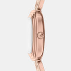 Emerson Women Quartz Rose Gold Dial Analog Stainless Steel Watch ES5507