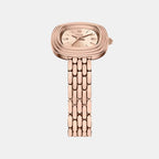 Emerson Women Quartz Rose Gold Dial Analog Stainless Steel Watch ES5507