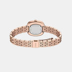 Emerson Women Quartz Rose Gold Dial Analog Stainless Steel Watch ES5507