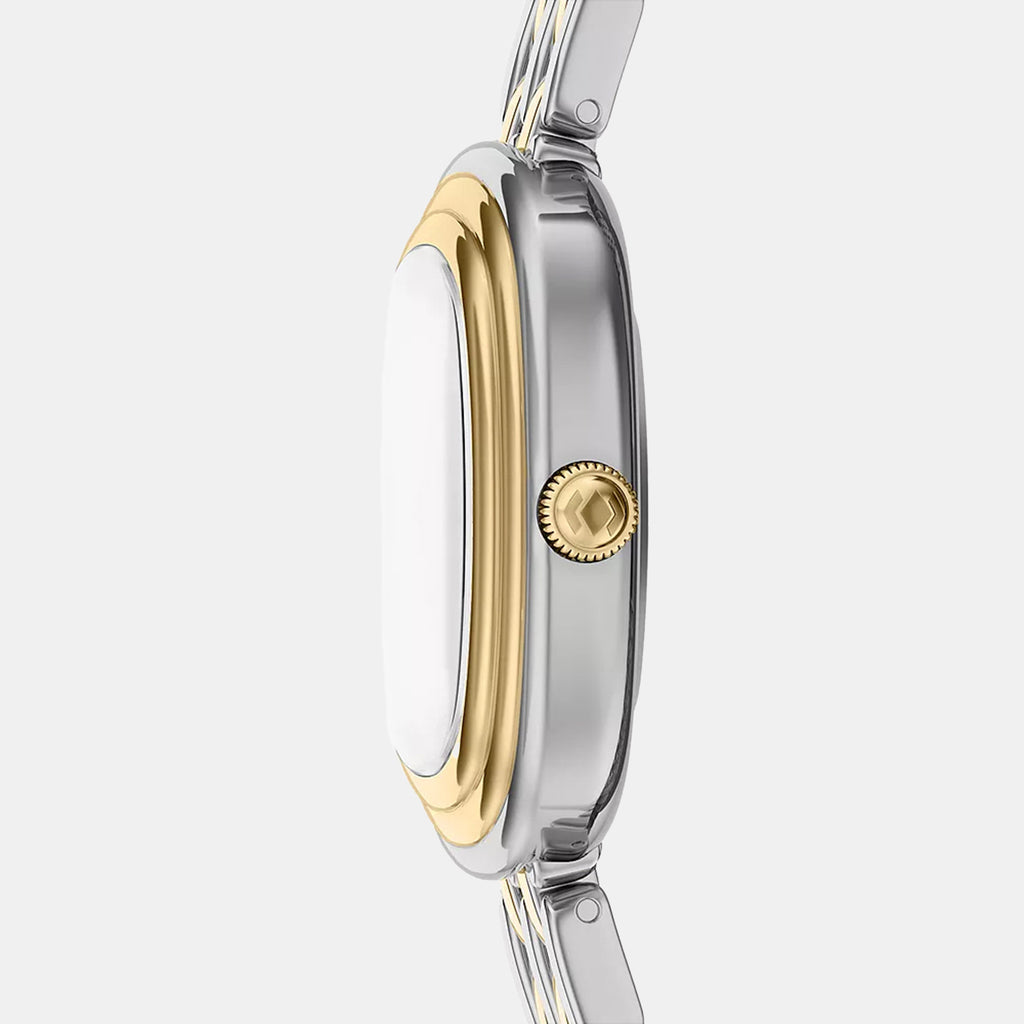 Emerson Women Quartz Silver Dial Analog Stainless Steel Watch ES5509