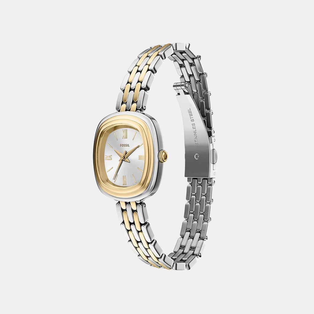 Emerson Women Quartz Silver Dial Analog Stainless Steel Watch ES5509