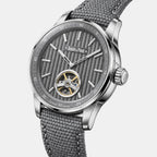 Estonia Men Automatic Grey Dial Analog Leather Watch Estonia - Grey