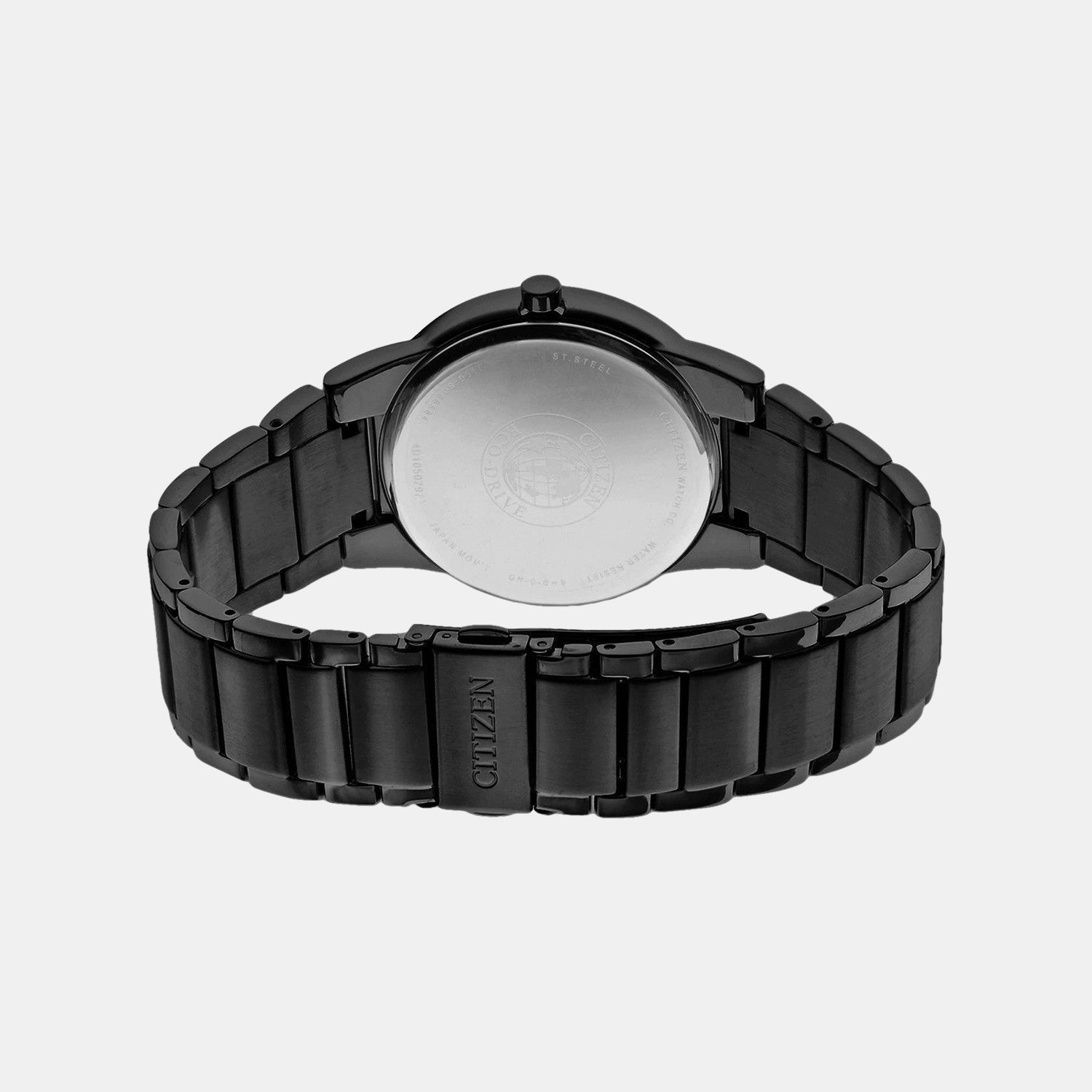 Women Quartz Black Dial Analog Stainless Steel EU6017-54E