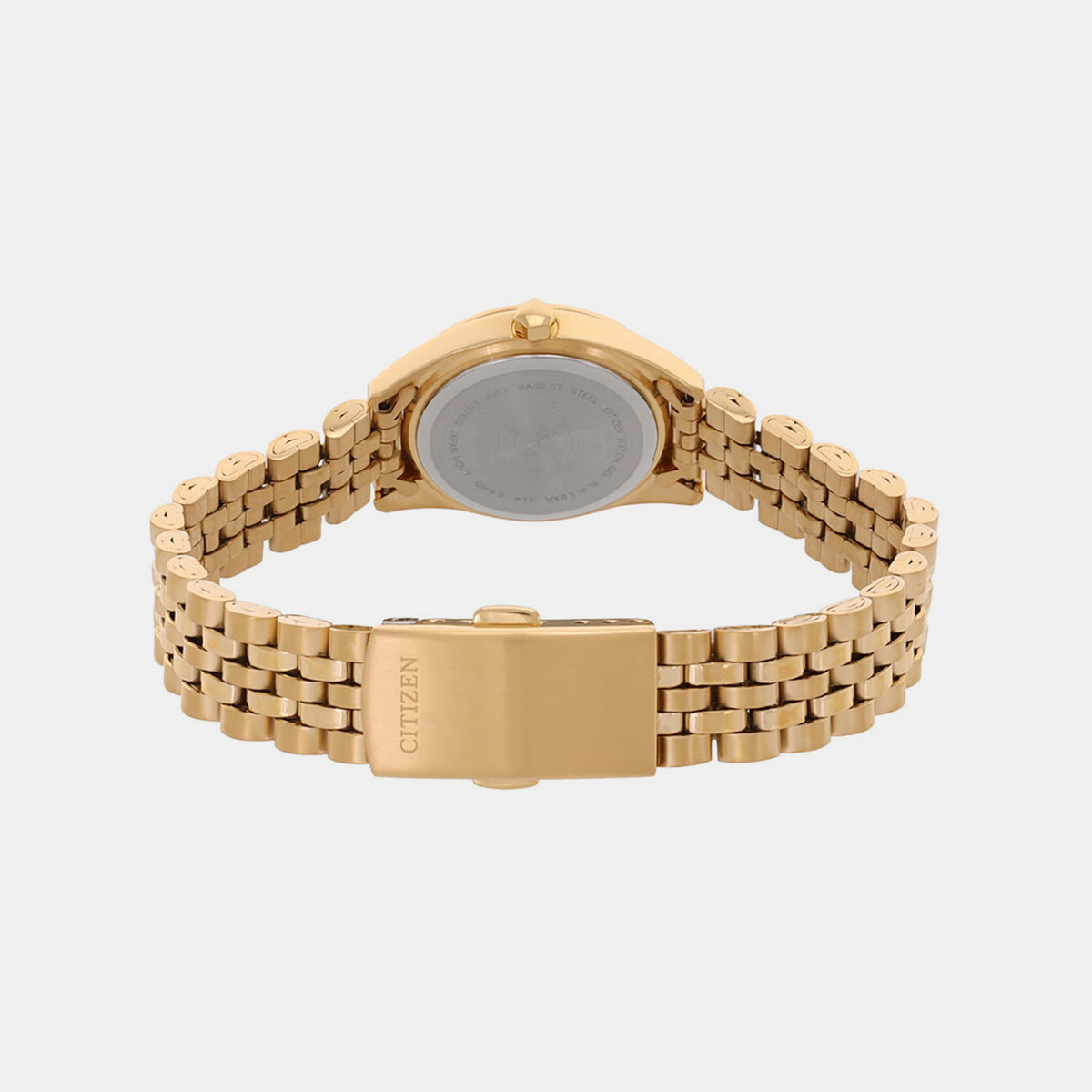 Women Quartz Gold Dial Analog Stainless Steel Watch EU6062-50P
