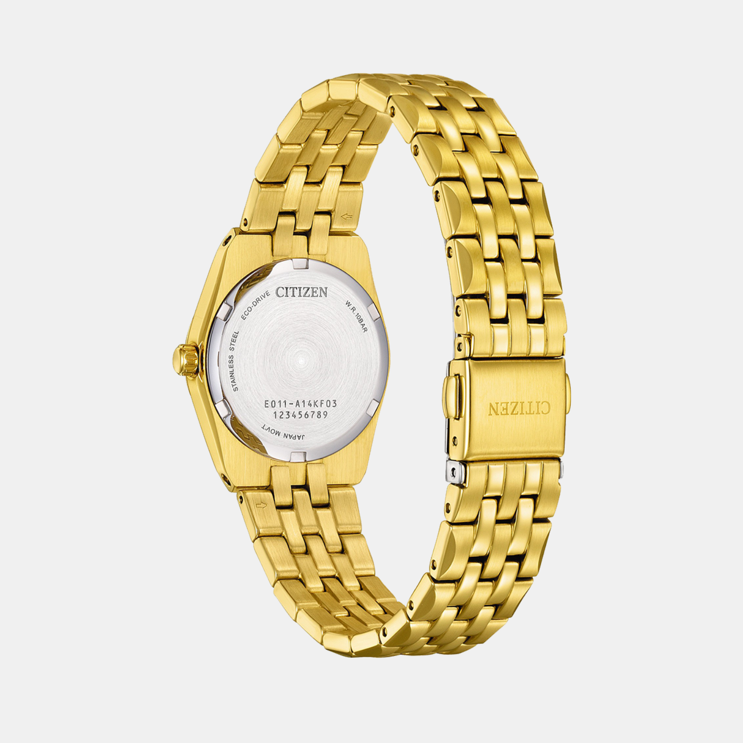 Corso Women Eco-Drive Black Dial Analog Stainless Steel Watch EW2293-56E