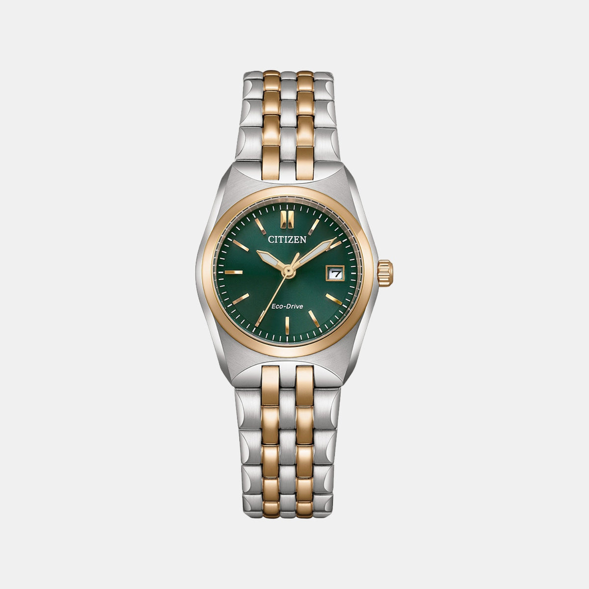 Corso Women Quartz Green Dial Analog Stainless Steel Watch EW2297-55X
