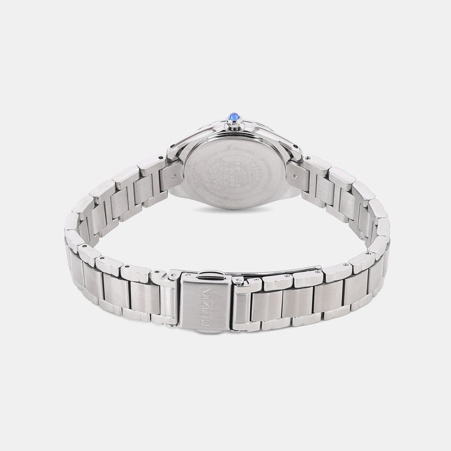Women Quartz White Dial Analog Stainless Steel Watch EW2540-83A