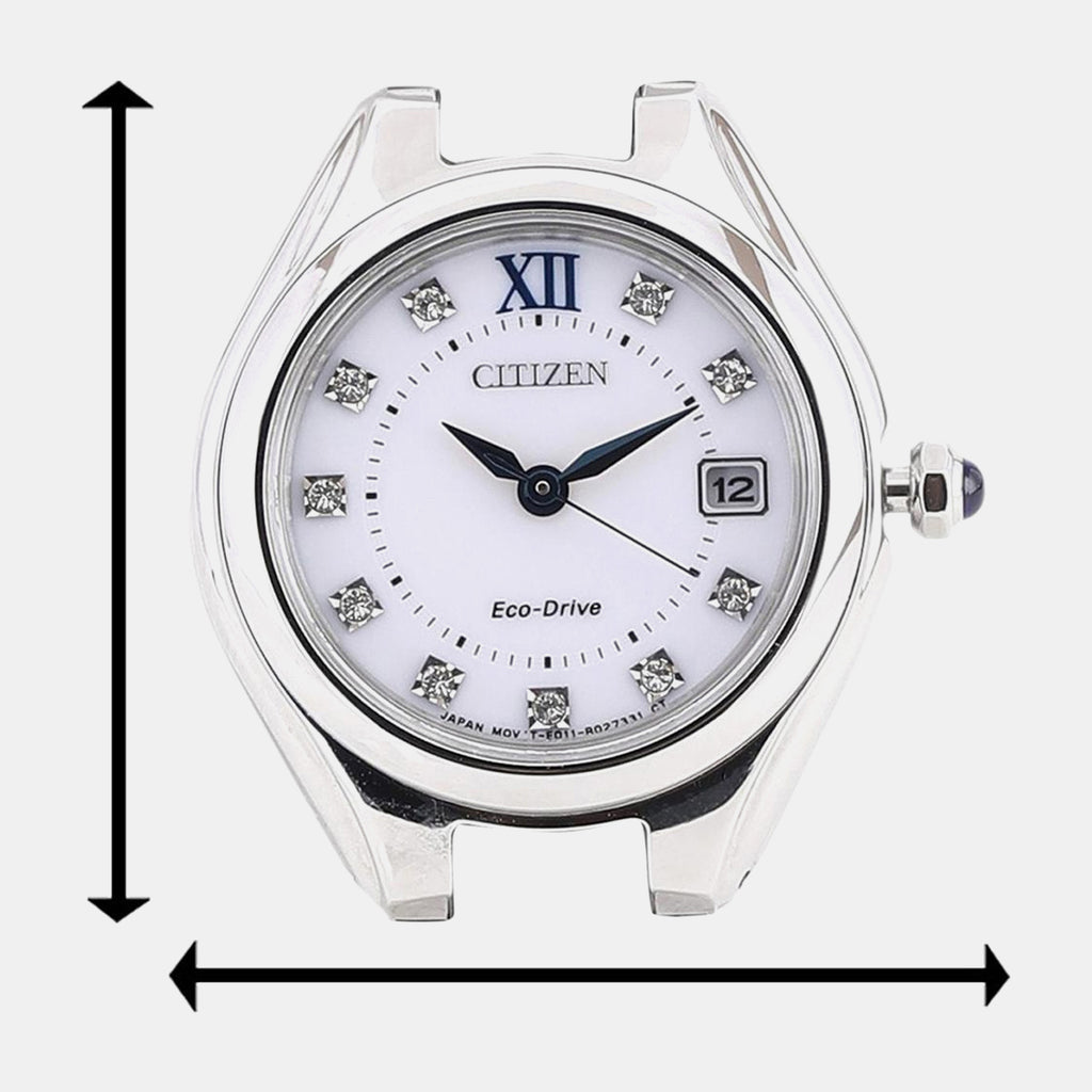 Women Quartz White Dial Analog Stainless Steel Watch EW2540-83A