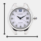 Women Quartz White Dial Analog Stainless Steel Watch EW2540-83A