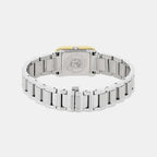 Women Eco-Drive White Dial Analog Stainless Steel Watch EW5554-82D