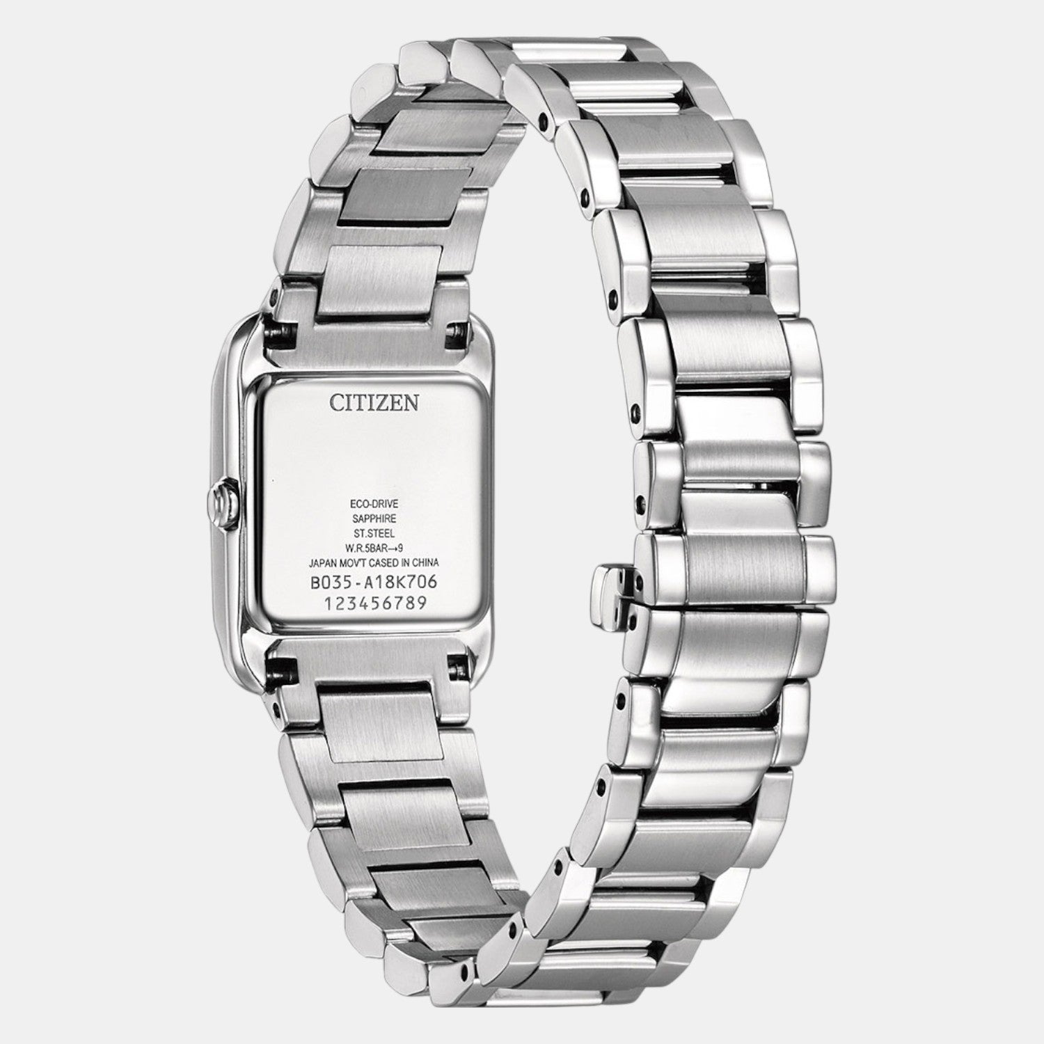 Citizen L Women Eco-Drive Mother Of Pearl Dial Analog Stainless Steel Watch EW5600-87D