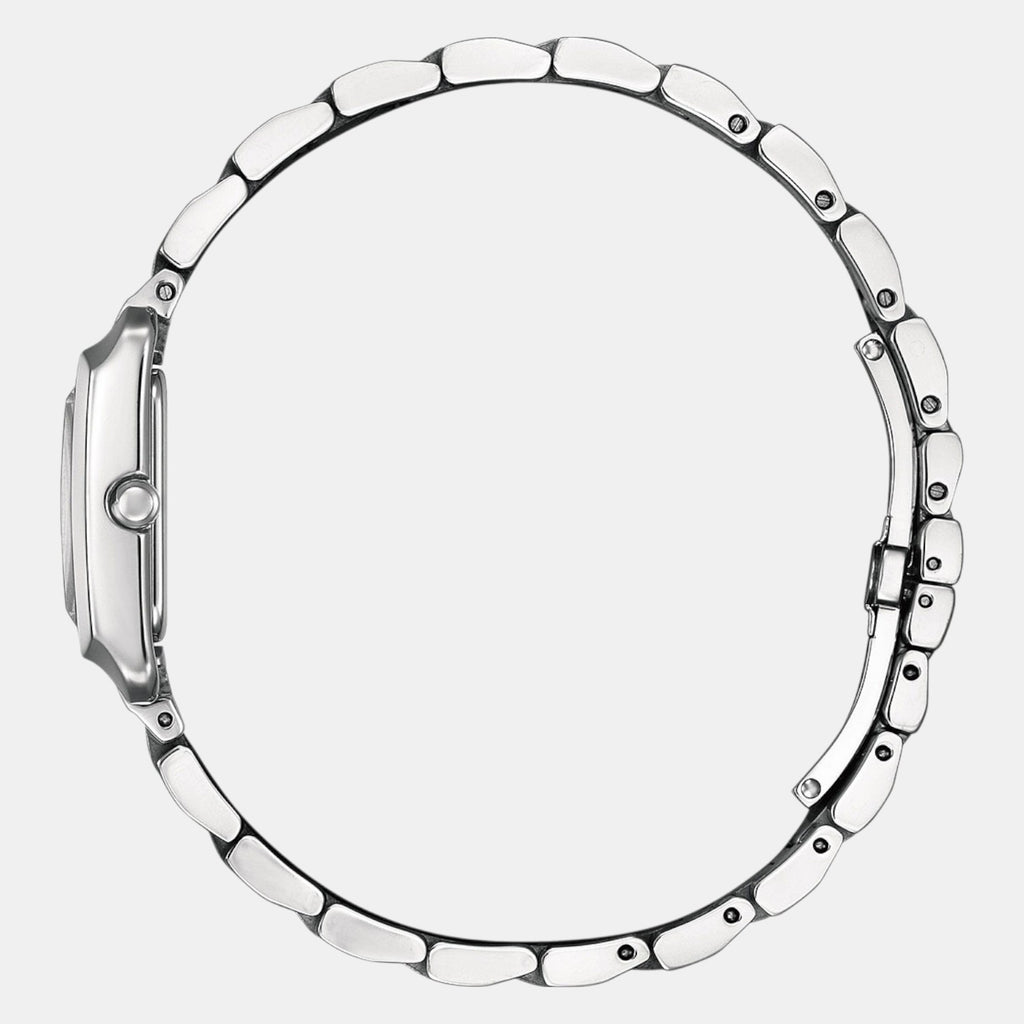 Citizen L Women Eco-Drive Mother Of Pearl Dial Analog Stainless Steel Watch EW5600-87D