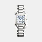 Citizen L Women Eco-Drive Mother Of Pearl Dial Analog Stainless Steel Watch EW5600-87D