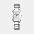 Citizen L Women Eco-Drive Mother Of Pearl Dial Analog Stainless Steel Watch EW5600-87D