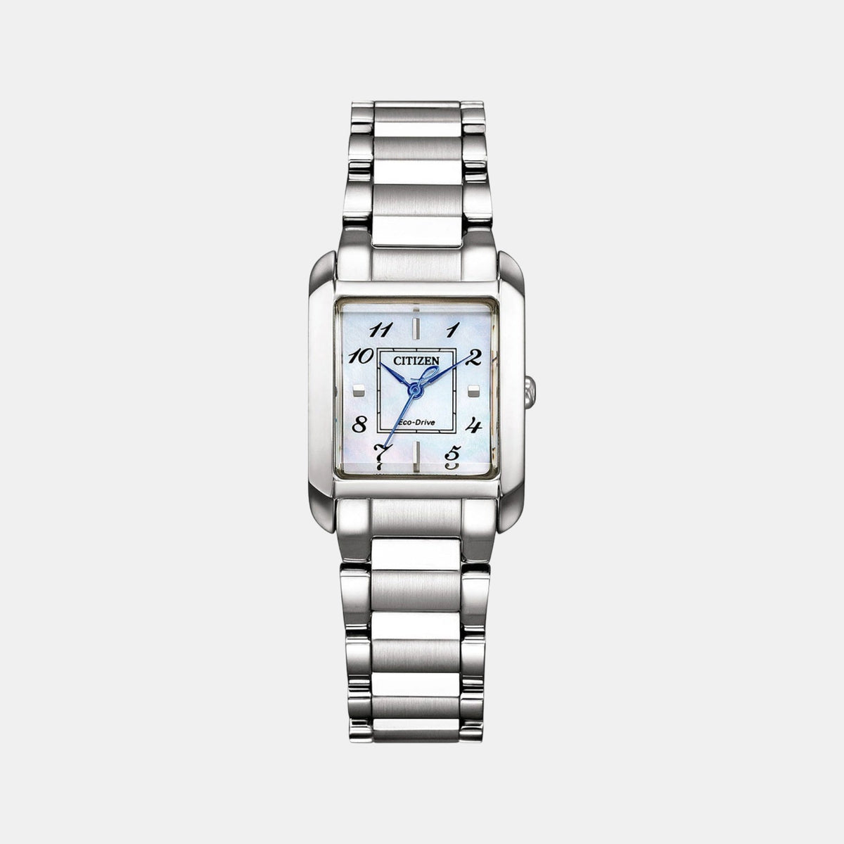Women Quartz Mother Of Pearl Dial Analog Stainless Steel Watch EW5600-87D
