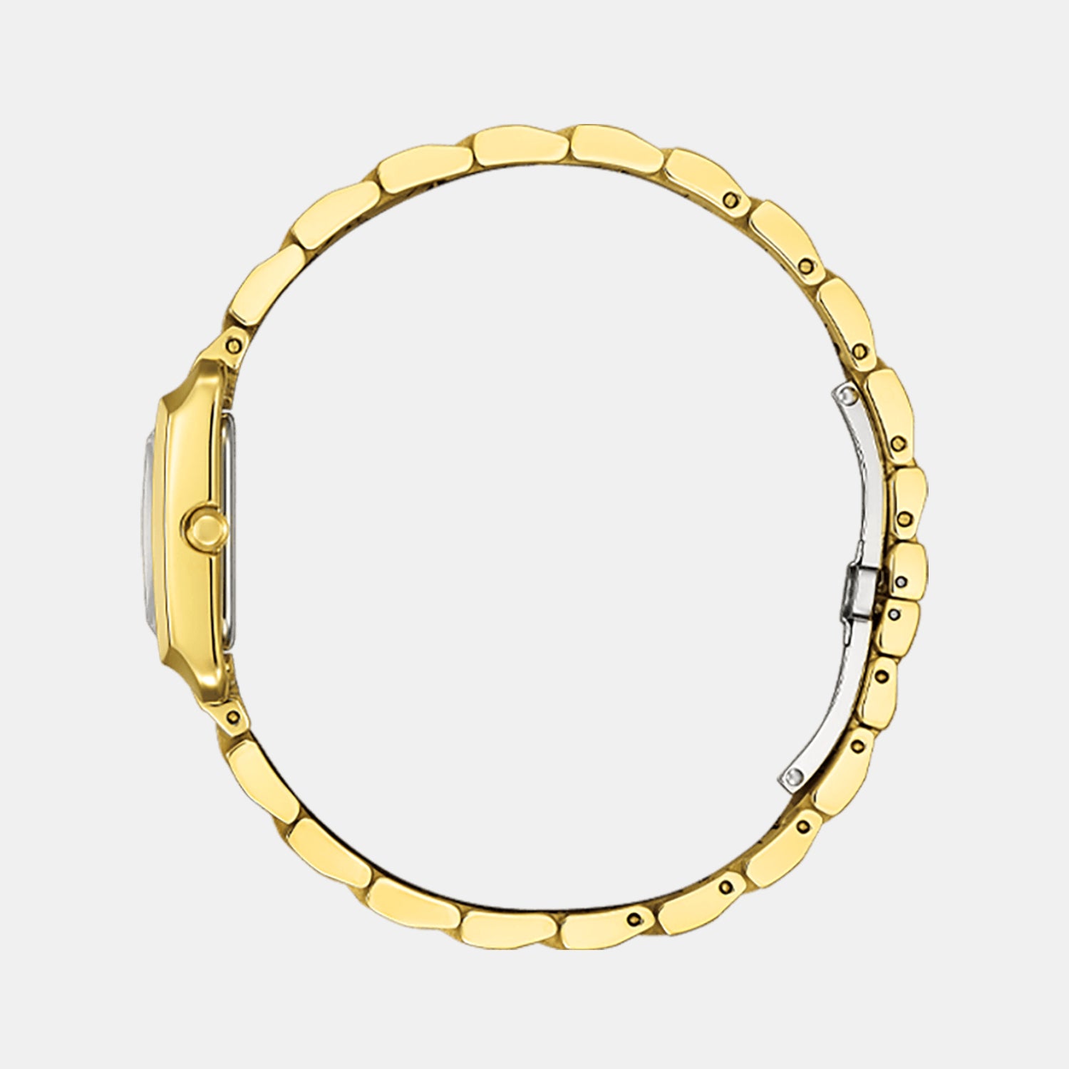 Citizen L Women Eco-Drive Mother Of Pearl Dial Analog Stainless Steel Watch EW5602-81D