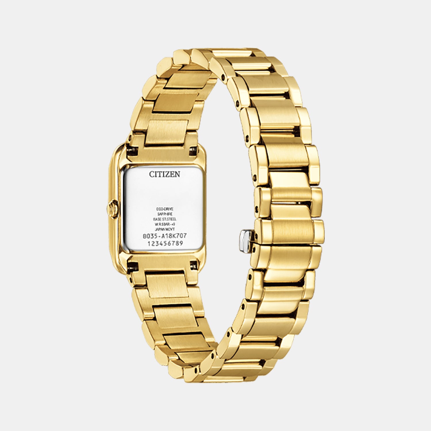 Citizen L Women Eco-Drive Mother Of Pearl Dial Analog Stainless Steel Watch EW5602-81D