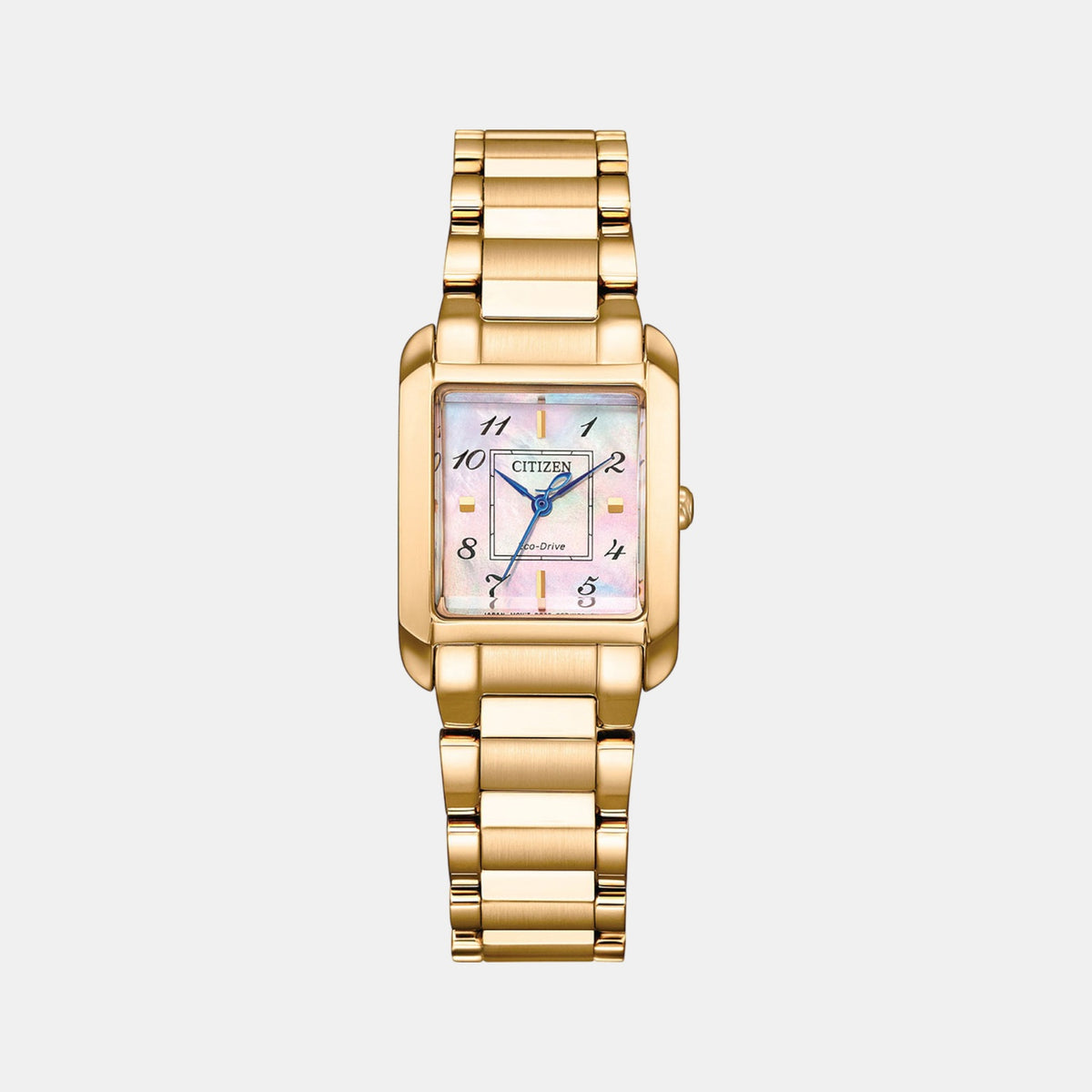 Women Quartz Champagne Dial Analog Stainless Steel Watch EW5603-89Y