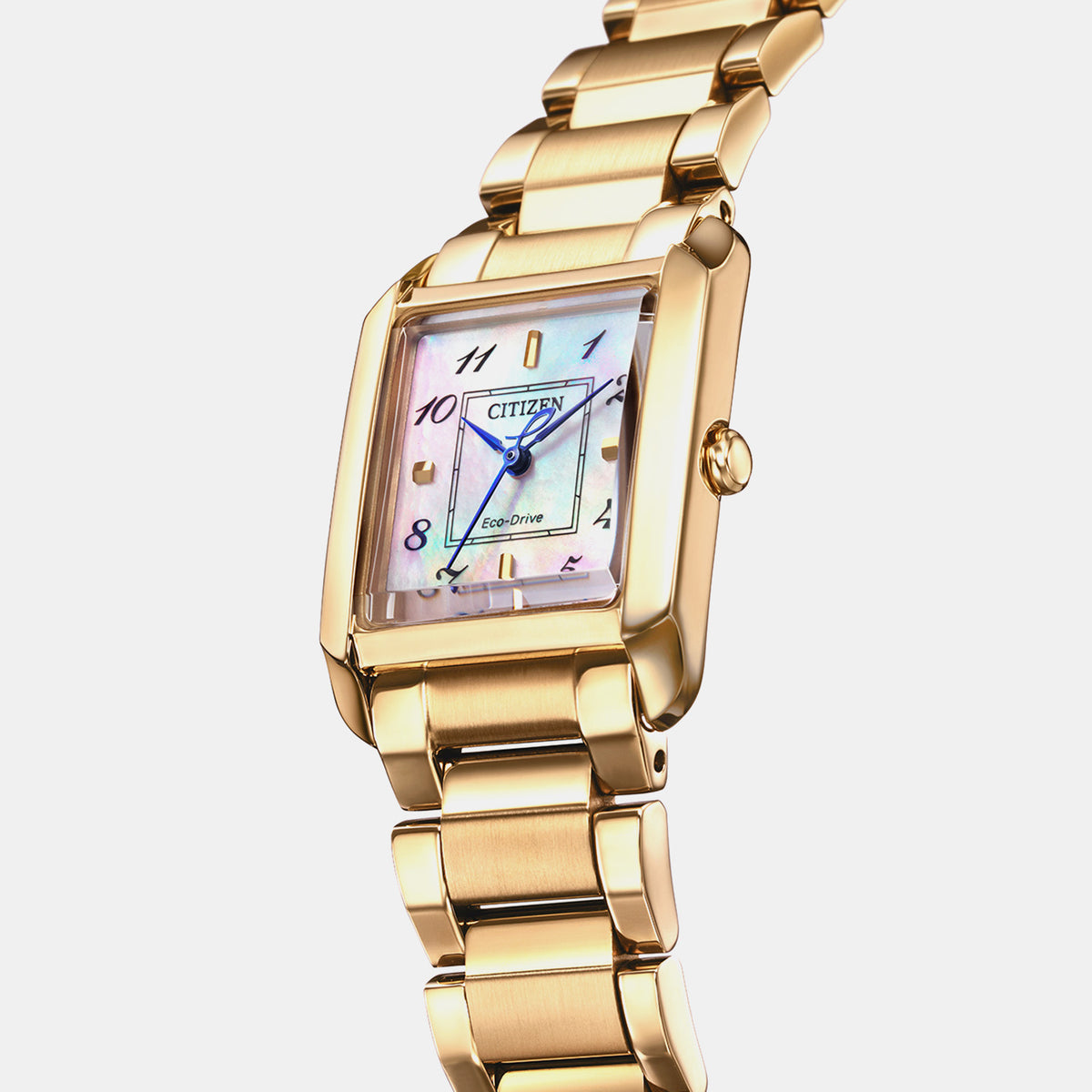 Women Quartz Champagne Dial Analog Stainless Steel Watch EW5603-89Y