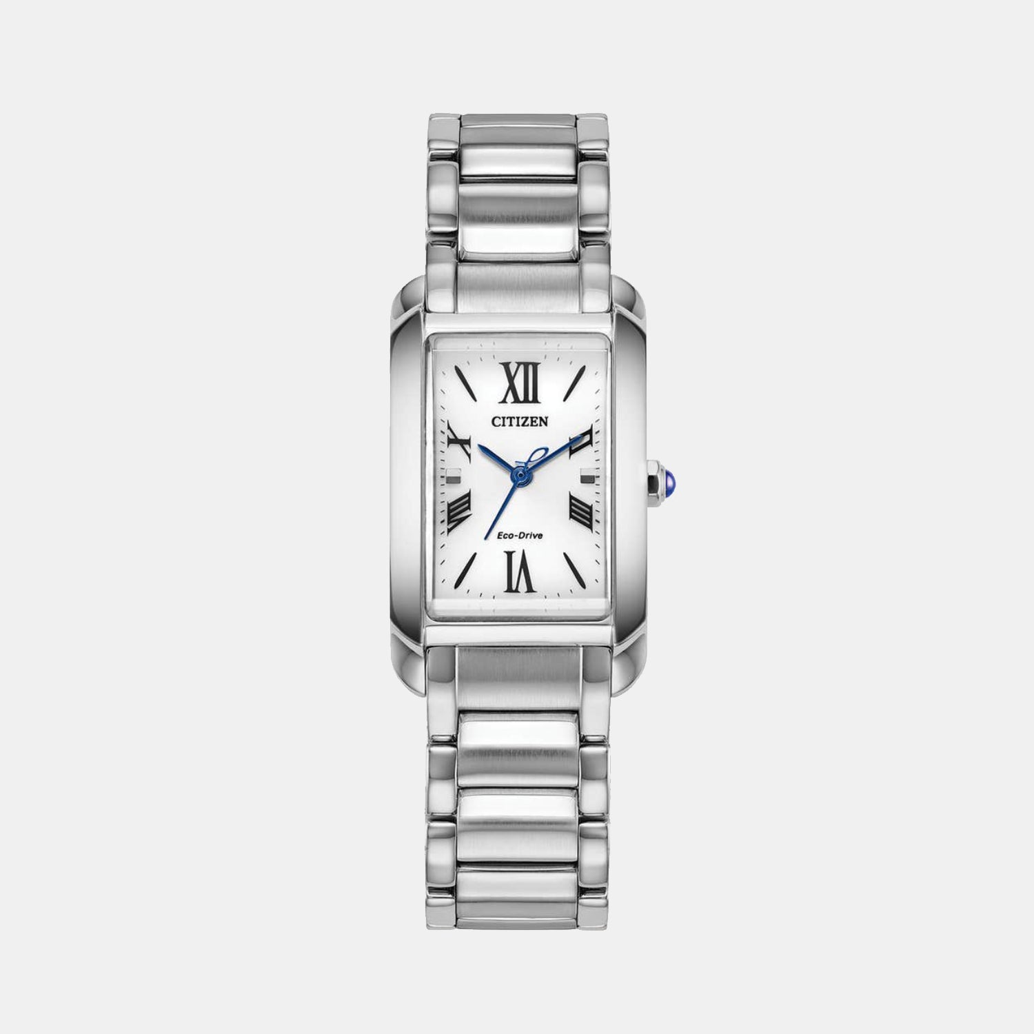 Citizen L Women Eco-Drive Silver Dial Analog Stainless Steel Watch EW5620-55A