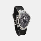 Revolve Unisex Quartz Black Dial Analog Silicone Watch EX0031.0001