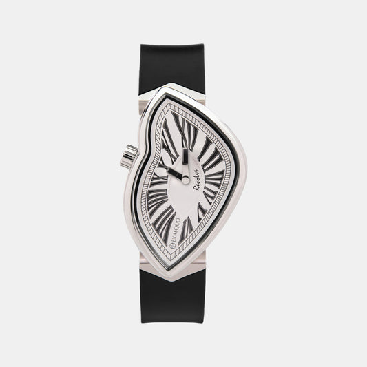 Revolve Unisex Quartz White Dial Analog Silicone Watch EX0031.0002