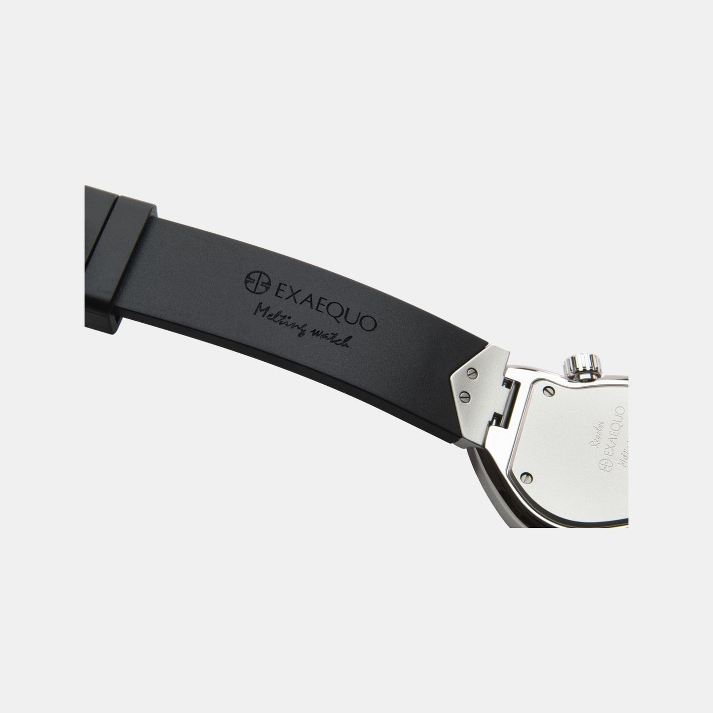 Revolve Unisex Quartz White Dial Analog Silicone Watch EX0031.0002