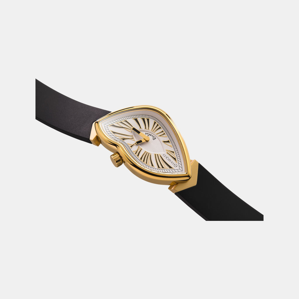 Revolve Unisex Quartz White Dial Analog Silicone Watch EX0032.0002