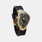 Revolve Unisex Quartz Black Dial Analog Silicone Watch EX0032.0001