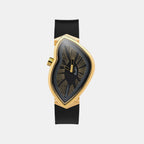 Revolve Unisex Quartz Black Dial Analog Silicone Watch EX0032.0001