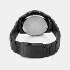 Edifice Men Quartz Black Dial Analog Stainless Steel Watch EX205