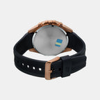 Edifice Men Quartz Blue Dial Chronograph Resin Watch EX386
