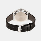 Edifice Men Quartz Black Dial Analog Leather Watch EX510