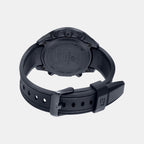 Edifice Men Quartz Black Dial Chronograph Resin Watch EX515