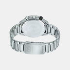 Edifice Men Quartz Grey Dial Chronograph Stainless Steel Watch EX537