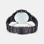 Edifice Men Quartz Black Dial Analog-Digital Stainless Steel Watch EX547