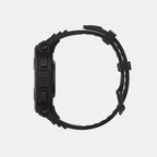 Unisex Processor Lava Black Dial LCD Silicone Watch AMAZFIT ACTIVE EDGE LAVA BLACK