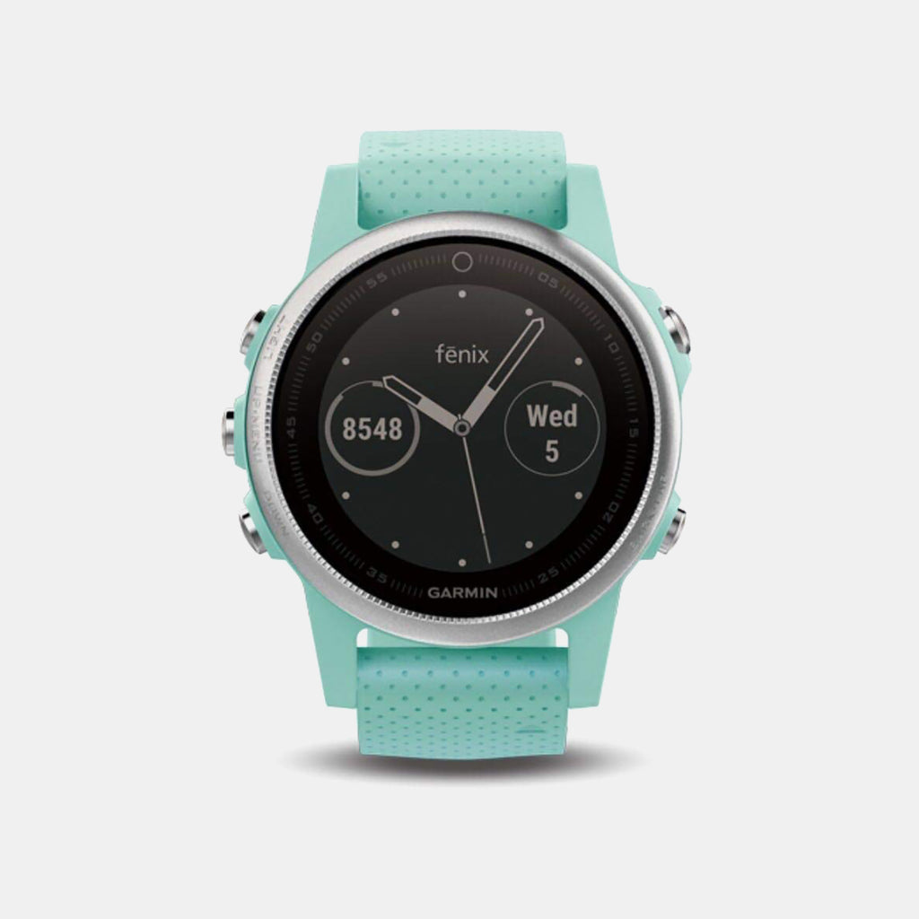 Fenix Men Quartz Black Dial Digital Silicone Watch FENIX 5S FROST BLUE 010-01685-43