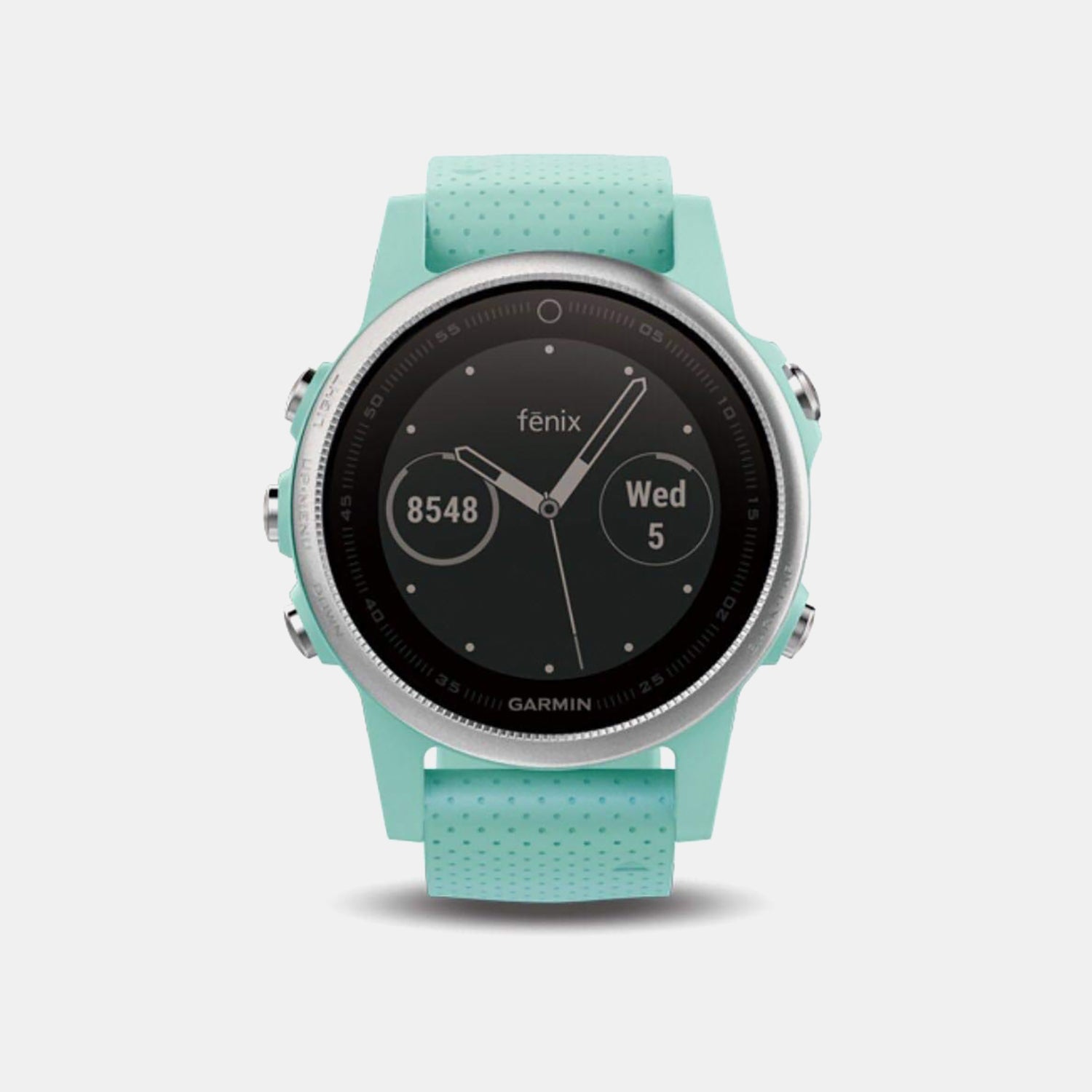 Fenix Men Quartz Black Dial Digital Silicone Watch FENIX 5S FROST BLUE 010-01685-43